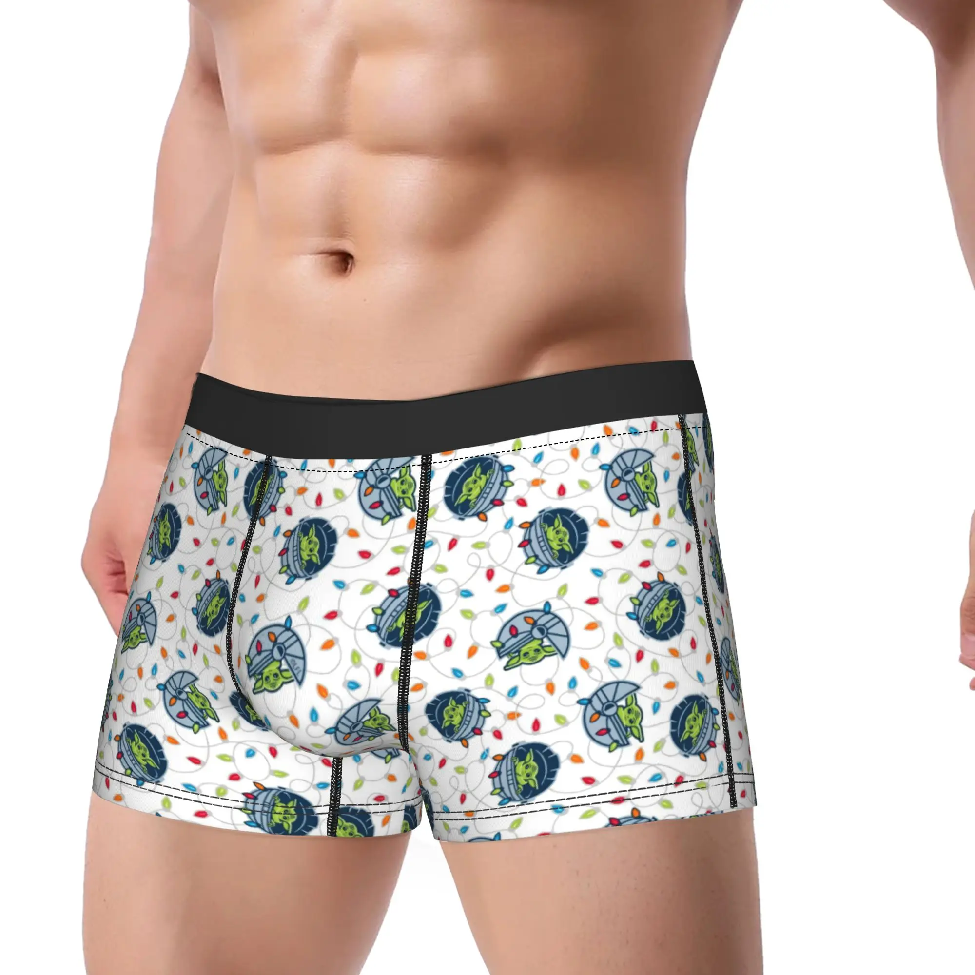 cuecas-boxer-masculinas-shorts-calcinhas-grogu-baby-yoda-mandalorian-roupa-intima-macia-starwars-masculina-engracada-m-xxl