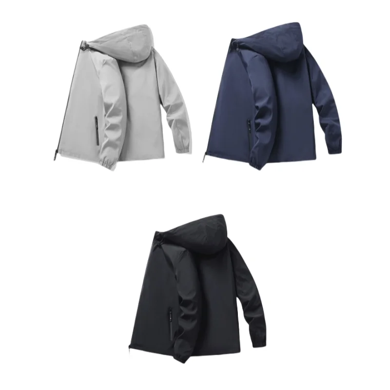 سترة عاصفة للربيع والخريف من ARC للرجال، رياضية عصرية لتسلق الجبال في الهواء الطلق، سياحة ترفيهية مع سترة عاصفة فضفاضة #4