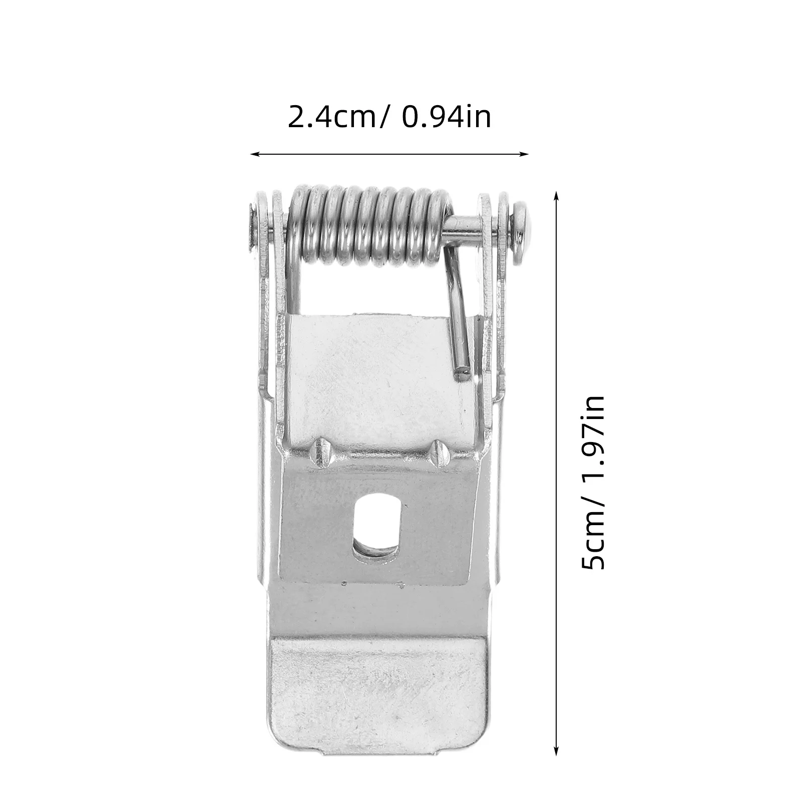 10 قطعة مشابك زنبركية خفيفة مجوفة مادة حديدية سهلة التركيب لملحقات مصباح لوحة LED النازل التحديثية