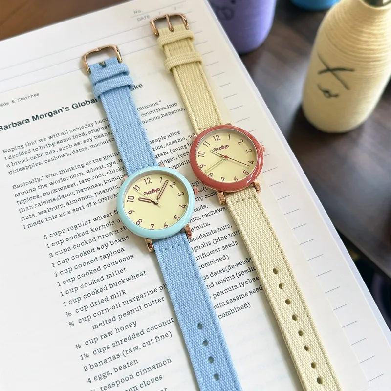 New girls watch simple fashion water luxury trend high value quartz watch student birthday gift