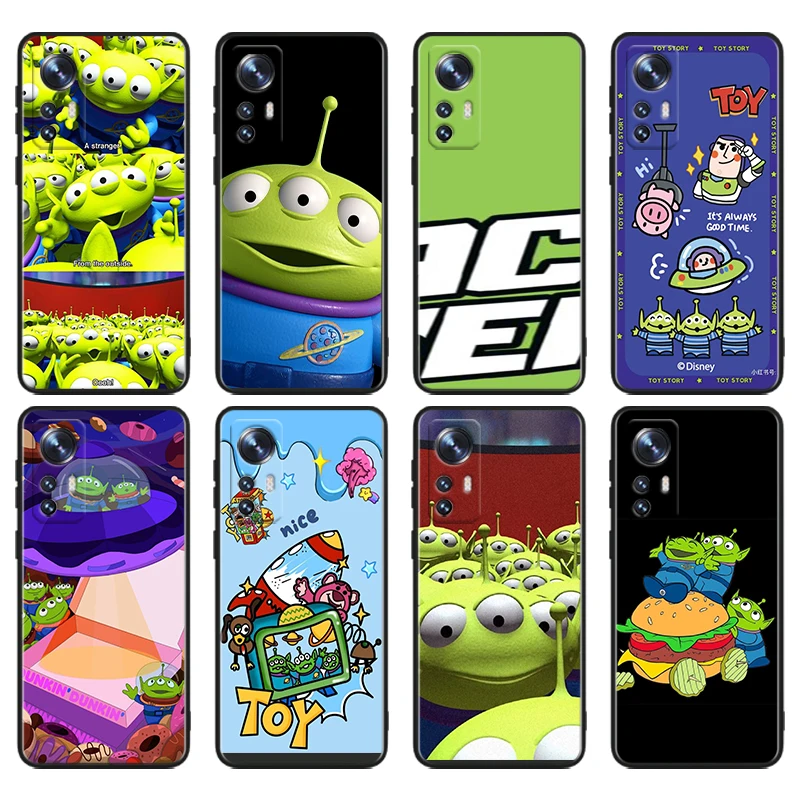 Sanrio Three-eyed Cute Cartoon For Xiaomi Mi 13T 13 12T 12 11T 11i 11 A3 10T 10 9 Pro Lite Ultra 5G Black Funda Phone Case