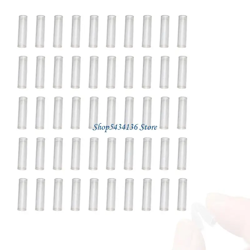 

H7ED 50 лотов профессиональные чехлы для прививки деревьев водонепроницаемые прочные силиконовые чехлы для прививки деревьев для