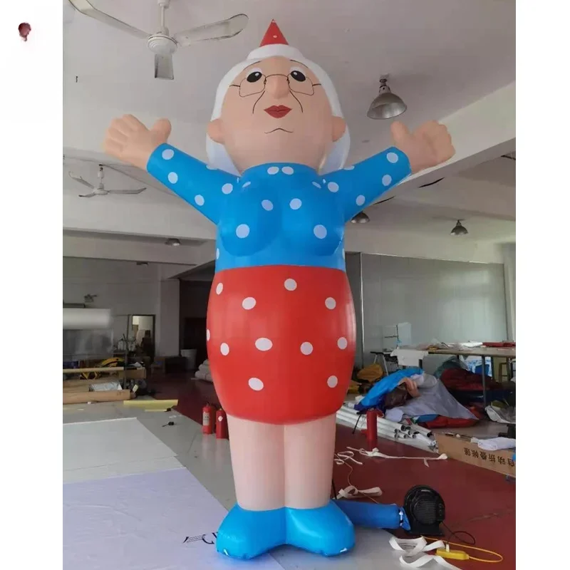 Outdoor Inflatable Grandma Doll,  Large Holland Cartoon for Party Event