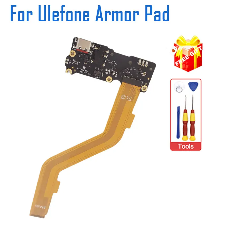 New Original Ulefone Armor Pad USB Board Connect Main FPC Mainboard FPC Cable flex FPC For Ulefone Armor Pad Portable Tablet