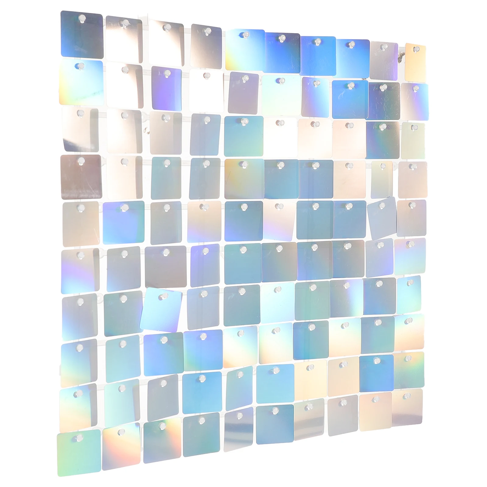 

Wind Motion Film Board Decorative Backdrop Sequin Glitter Shimmer Disco Wall Panel Party Background Square Plastic Easy Install