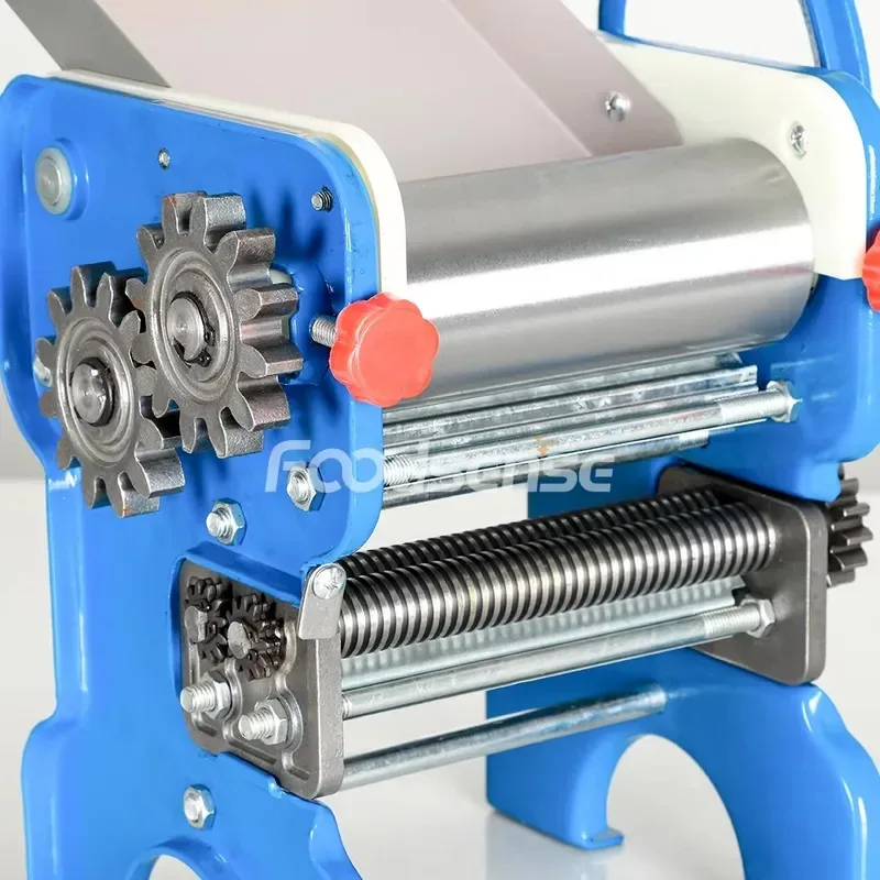Stainless Steel Commercial Manual Noodles Pressing Machine for Pasta Lasagna Spaghetti Fettuccine Making Machine Pasta Maker