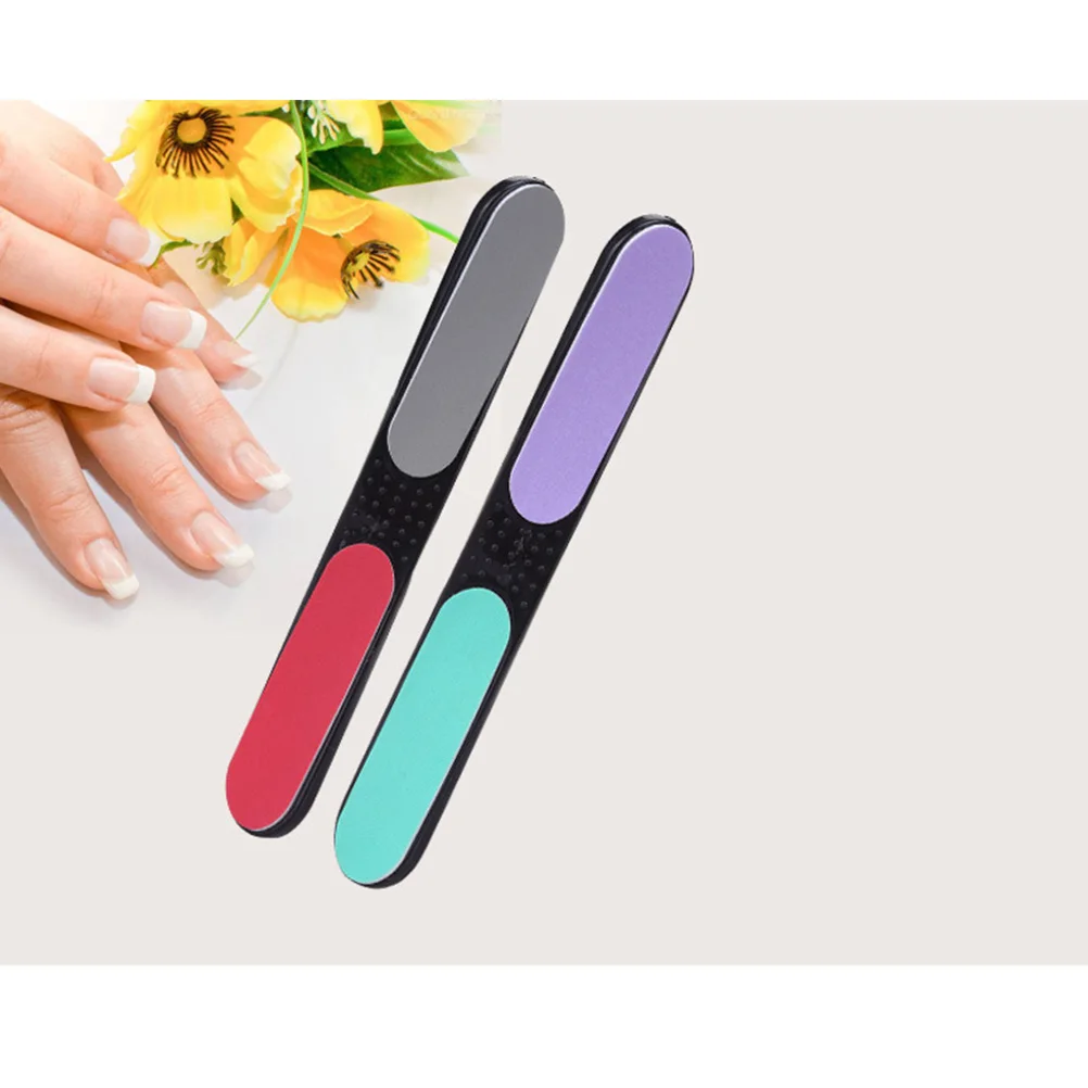 

10pcs Nail Files Manicure Tools for Home Gel Removal Surface S Thick Nails Art Buffers Pedicure