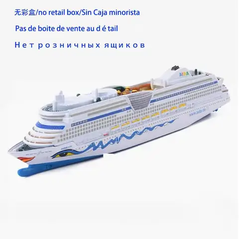 1/1400 skala AIDAdiva Mein Schiff Queen Mary Cruise Titanic kryssningsmodell oceanångare leksak pojkar legering fartyg metall båt presentdisplay 10 best sales leksakskryssningsfartyg - №7
