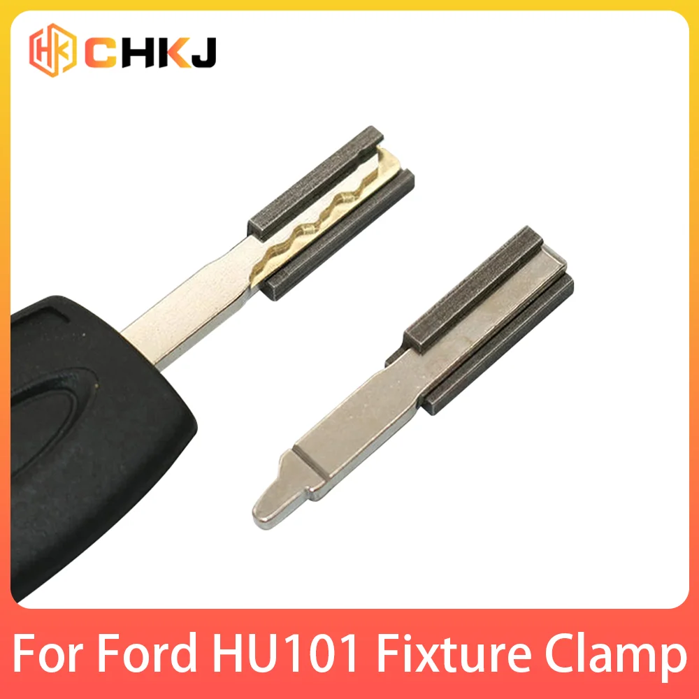 CHKJ 2PCS/Lot HU101 Duplicating Fixture Clamp For Ford Focus Key Cutter Machine Parts Key Blank Key Cutting Machine Accessories