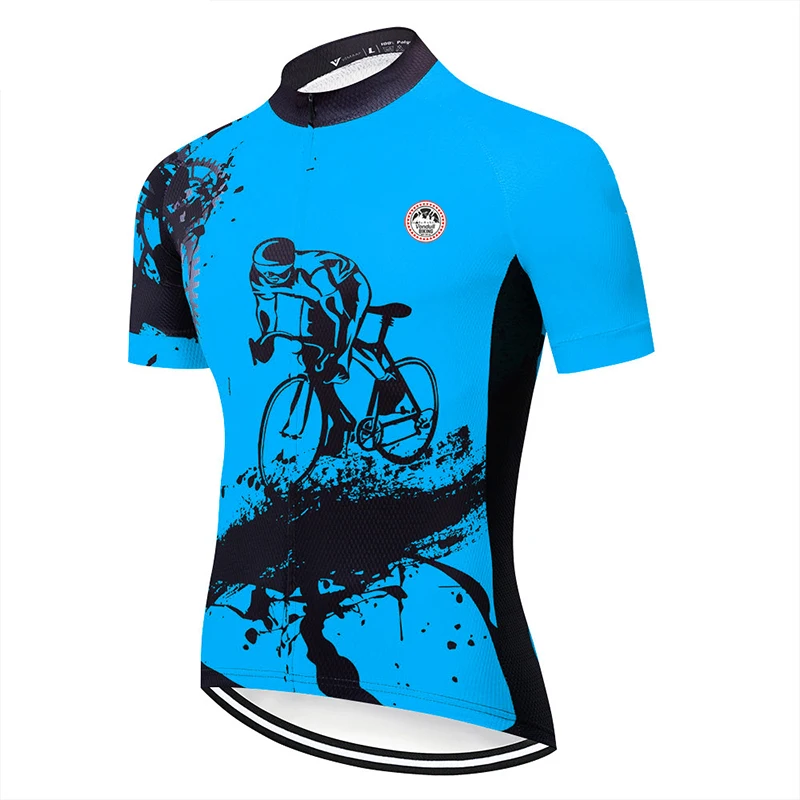 Cycling Jersey 2024 New Summer Men Racing Outdoor Clothing Ropa Ciclismo Short Sleeve MTB Bike Shirt Maillot Ciclismo Quick Dry