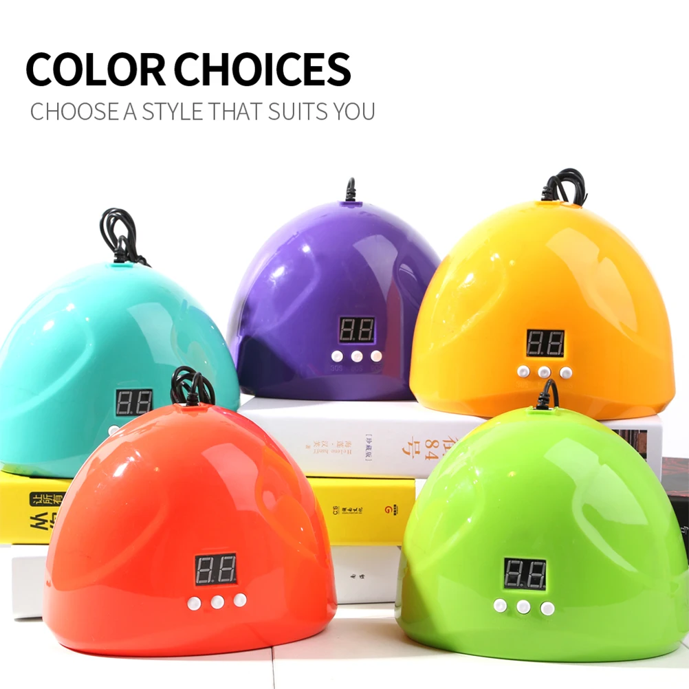 

12 LED Nail Phototherapy Lamp Manicure Tool Dryer Machine Gel Polish Curing UV LED Timer Settings Automatic Sensor