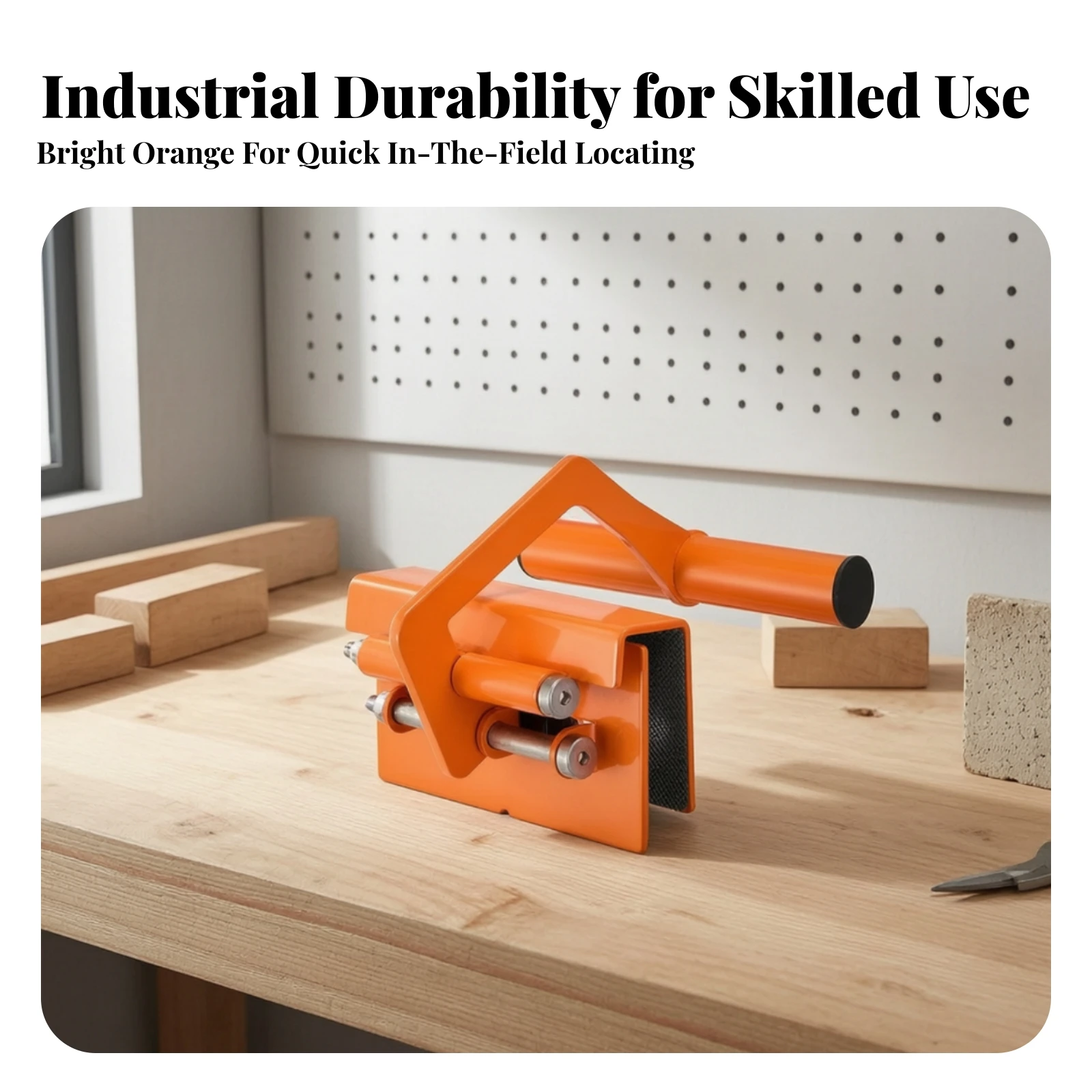 Stainless Steel Board Lifting Clamp Portable Stainless Steel Panel Carrier Lifting Clamp with Hand Grip Sturdy