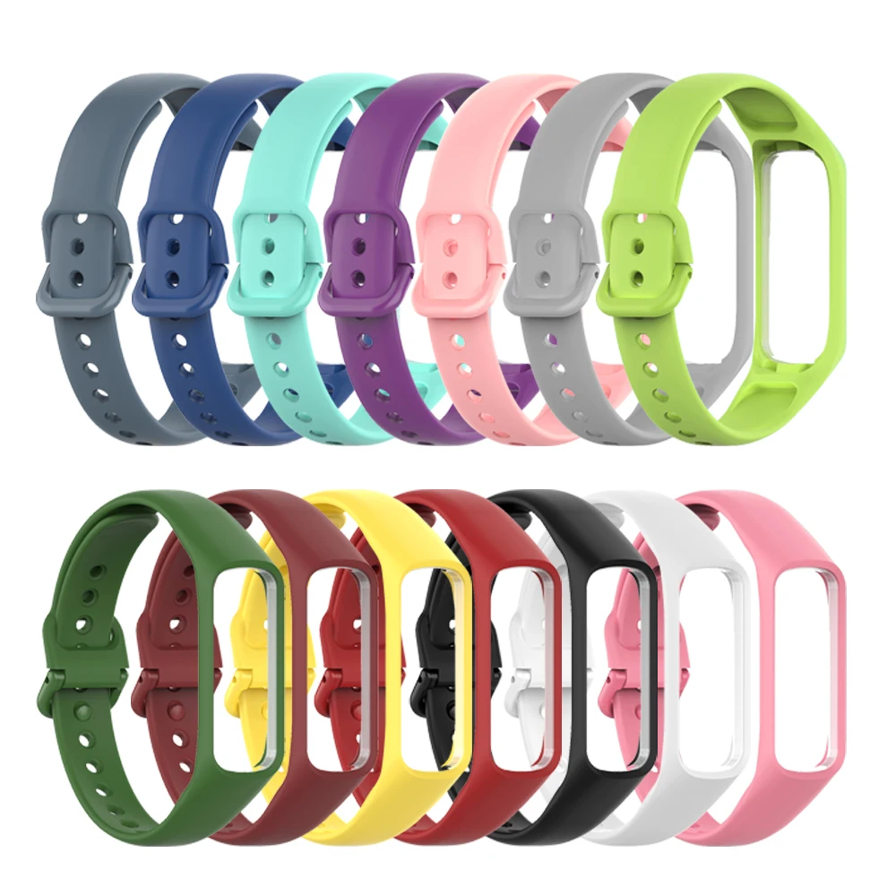 Correa de silicona para Samsung Galaxy Fit 2, accesorios de pulsera inteligente, repuesto de correa de reloj, SM-R220