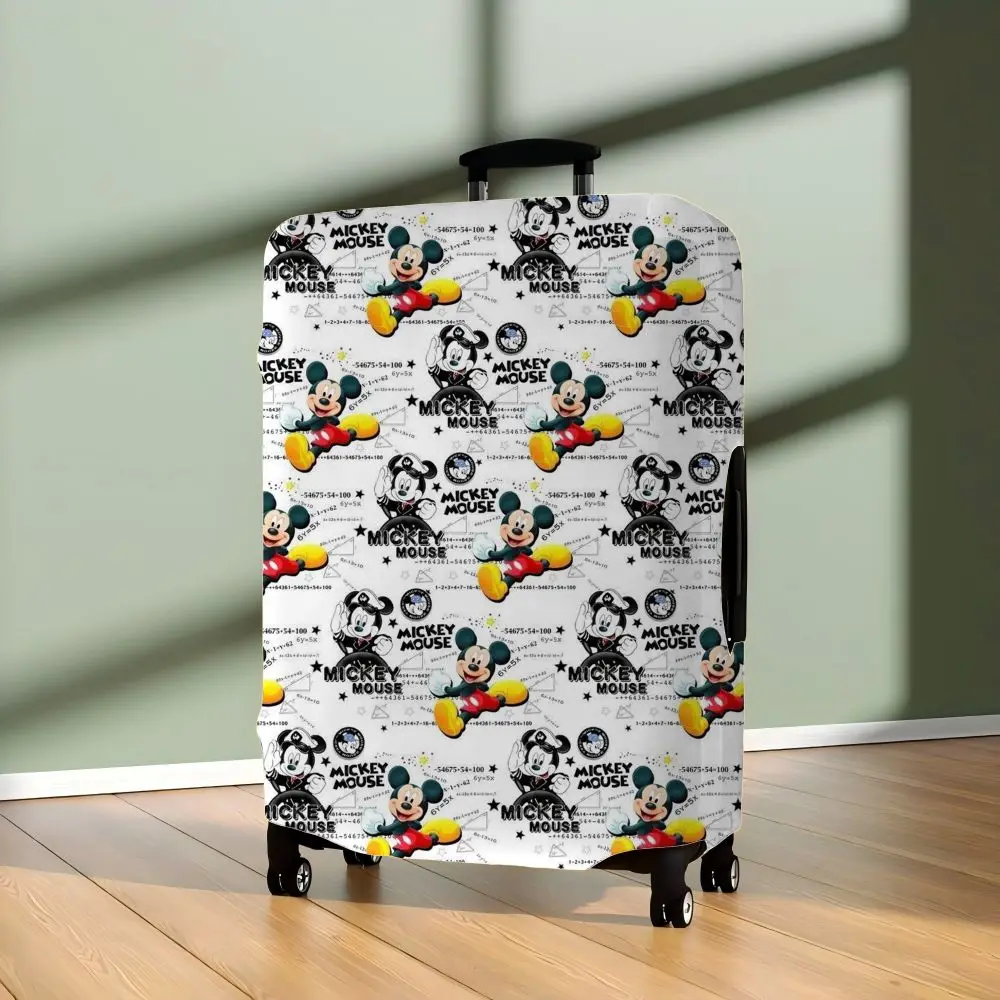 Disney Luggage Cover Suitcase Protector Suitcases on Wheels Mickey Minnie Mouse Case Storage Bag Protective S-XL Travel For Bags