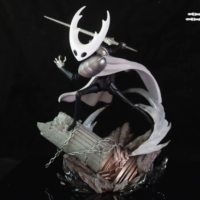 

Hollow Knight Game Character Pale Knight King Statue Action Figures Desktop Ornament Display Model Toy Periphery Collection
