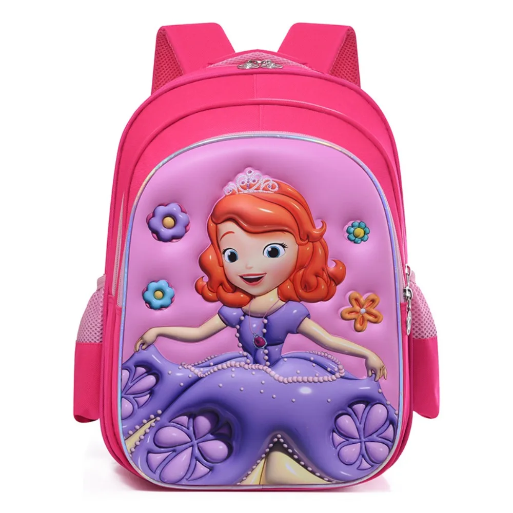 Children's Backpack 3D Solid Shell Cartoon Bag Boys and Girls Reduce Burden Backpack for Primary School Students in Grades 1-5