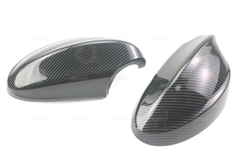 Vollständiger Ersatz im Carbonfaser-Stil, schwarze Rückspiegel-Abdeckkappen für BMW 1 3er E81 E82 E87 E88 E90 E91 E92 E93 – Detail 20
