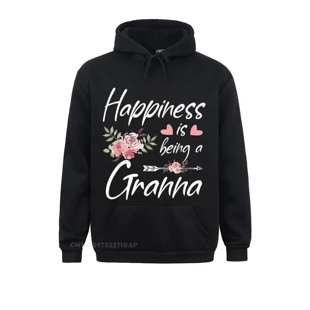 

Happiness Is Being A Granna Funny Mother's Day Hoodie gothic Hoodies Summer Men Sweatshirts England Style Clothes Funny