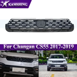 Kamshing Front Bumper Grille Car Racing Grills For Changan CS55 2017-2019 Front Bumper Grill Upper Grille