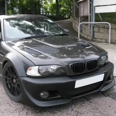 8 best sales bmw e46 hood - №5