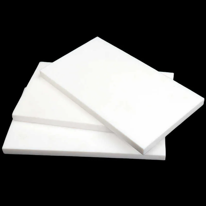 0.2~30mm Thickness White PTFE Board PTFE Sheet Plate Block Polytef Plate Anti-Corrosion Machining Model Processing Materials