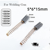 For 1500/1600W hot air plastic welding gun carbon brush For LEISTER ENERGY welding gun 5*6*15mm