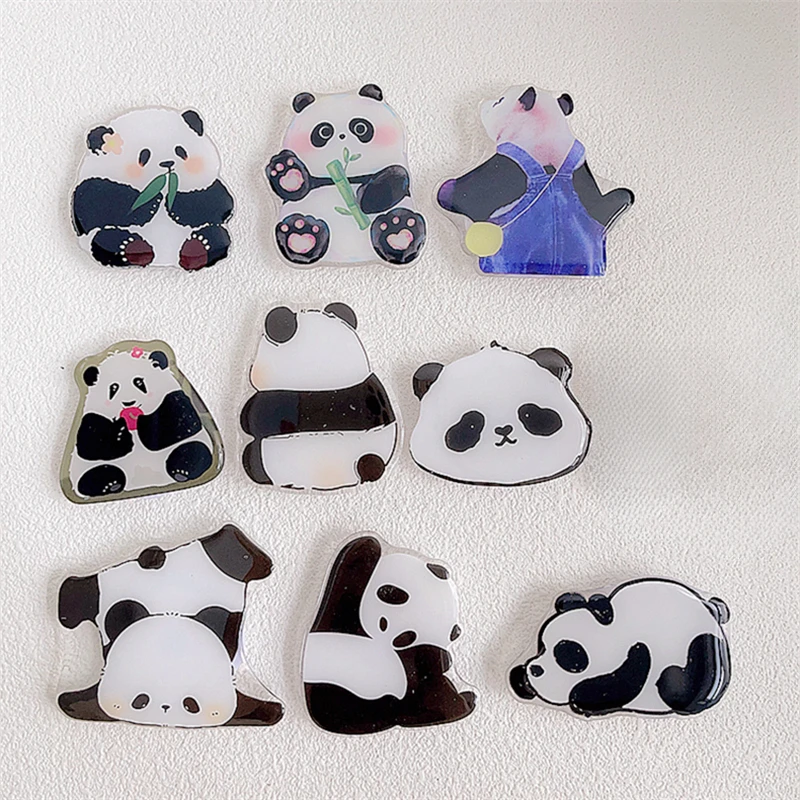 

Милый держатель для телефона с китайской пандой, ручка Tok Griptok для iPhone 15 7, Samsung Huawei Redmi, универсальные аксессуары, милый кронштейн для телефона