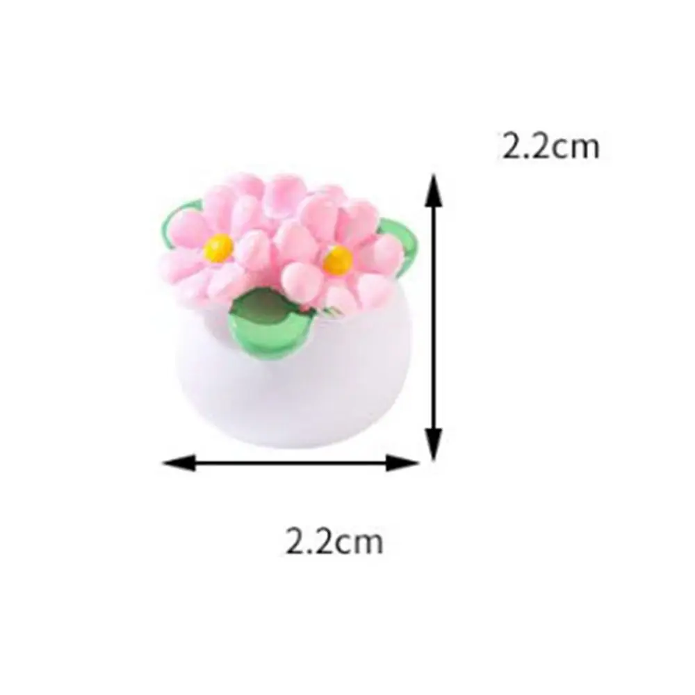 1:12 ドールハウスミニチュア鉢植え植物マルチスタイルミニ盆栽庭ホームモデル緑の葉植木鉢ハウスアクセサリー