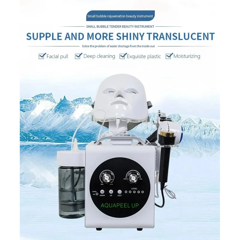 

Newest Skin Peel Beauty Equipment For Face Deep Cleaning Oxygen Jet Facial Machine Skin Care Rejuvenation