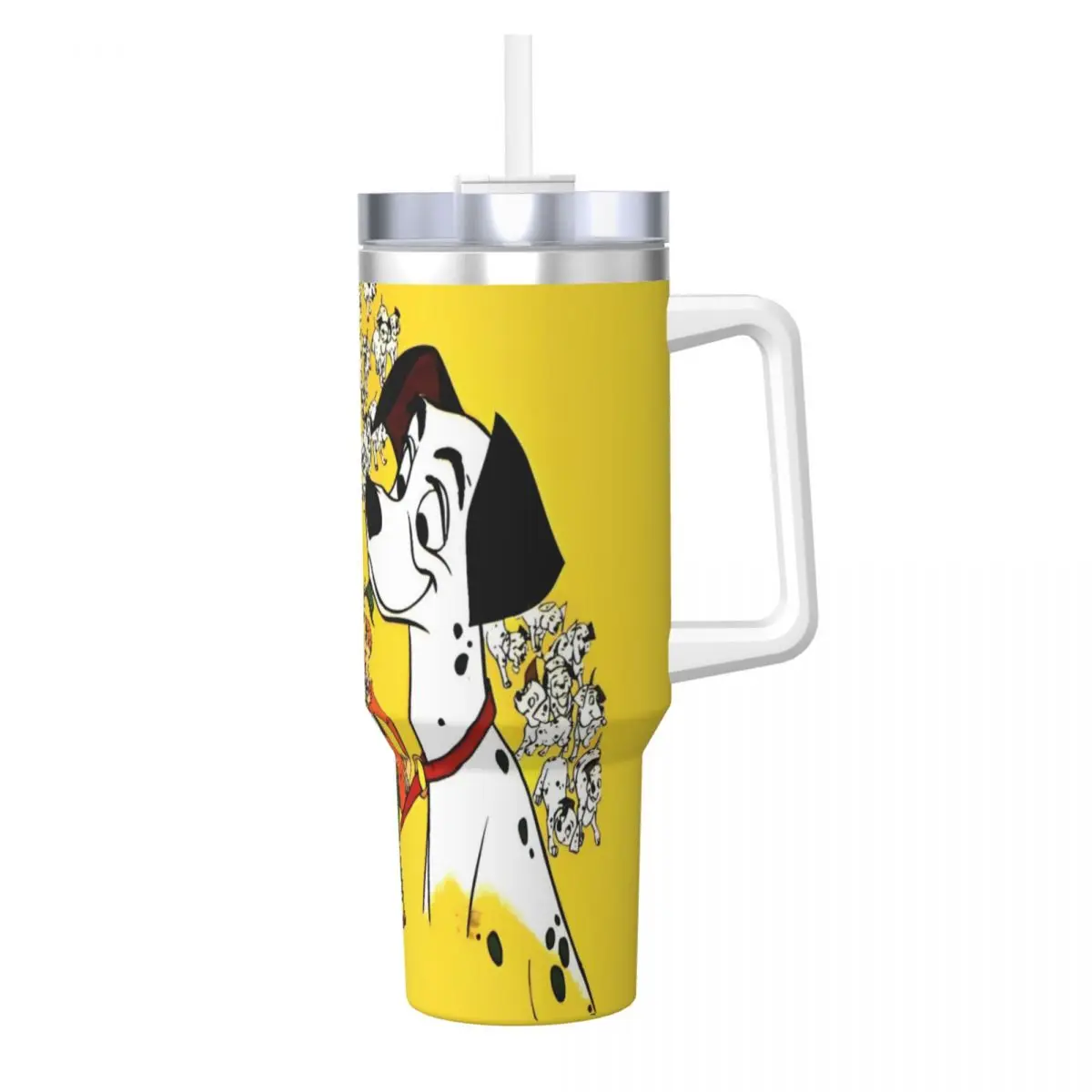 101 Dalmatians Film Tumbler Cold Drink Water Bottle Heat Preservation Stainless Steel Thermal Mug Custom DIY Travel Mugs Cup