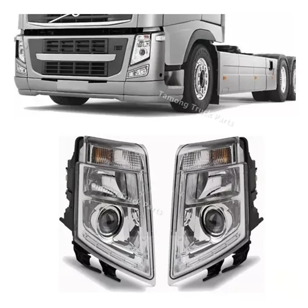 One Pcs Truck Parts Left Right Head Lamp Light Used For VOLVO Truck FH12/16 FM9 21035637 21035638