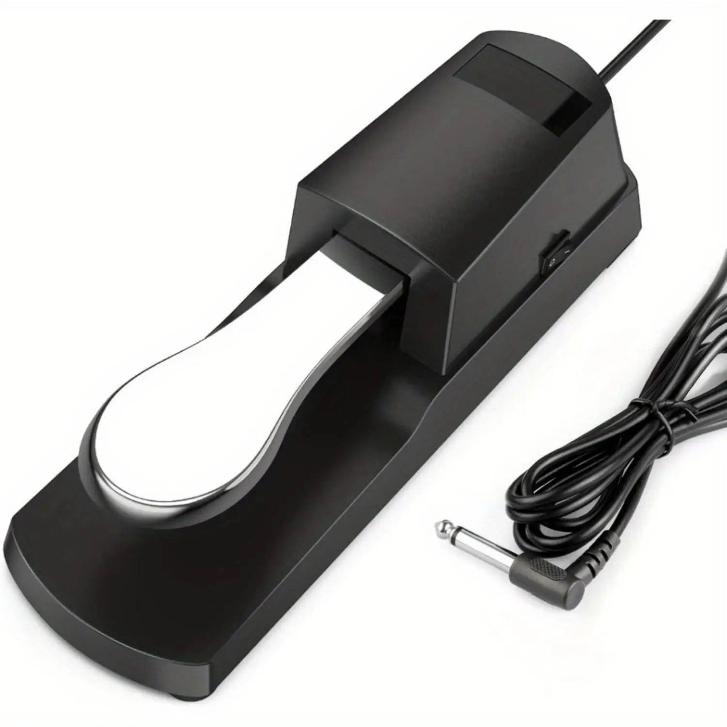 

Sustain Pedal for Keyboard, Piano Foot Pedal with Polarity Switch for Electronic Keyboards, MIDI Keyboards