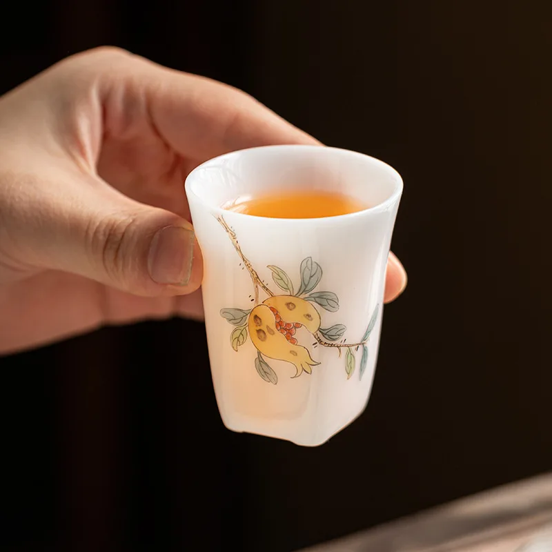 Color cover bowl tea set, ceramic kung fu tea cup