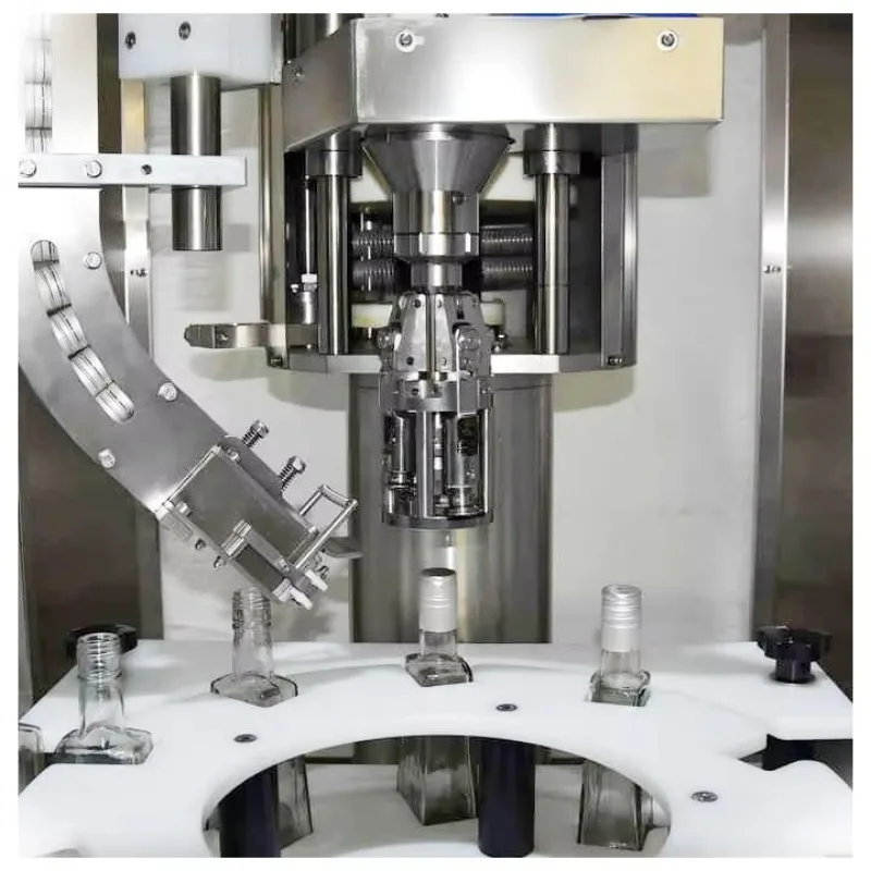 38 Mil Ropp Capper Single Head 40Bpm Automatic Aluminum Cx Bzg 50-1000Ml Bottle Ropp Capping Machine
