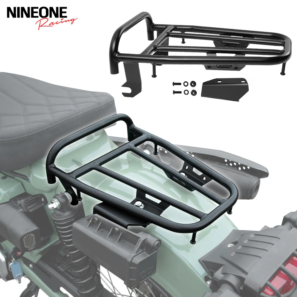 

For Hunter Cub CT125 Trail125 2020-2025 CT125 Rear Carrier Rack JA55 JA65 Rear Rack Carrier Luggage Grille Fender Top Case Plate