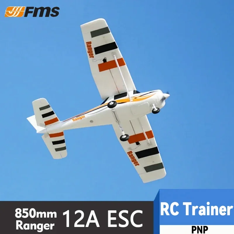 FMS 850mm 123R RC protector mini Plane Beginner PNP Remote Control Model Airplane Aircraft Outdoor Sports RC model airplane Toys