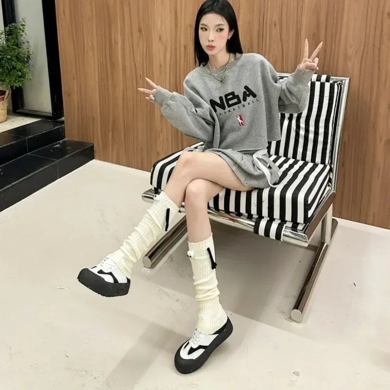 2025 New Hot-selling Hot Girl Leg Cover Creative Funny Ins Style Trendy Personality Couple Warm Autumn and Winter Socks