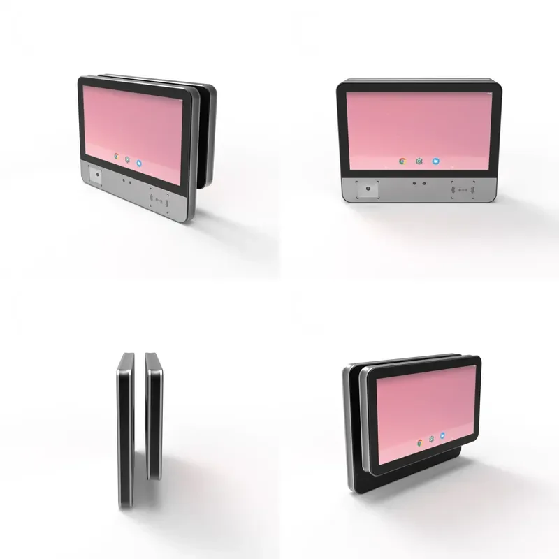 for Cafeteria WIF Bluetooth NFC Code Scanning Touch Screen Credit Card Skimmer Payment Terminal