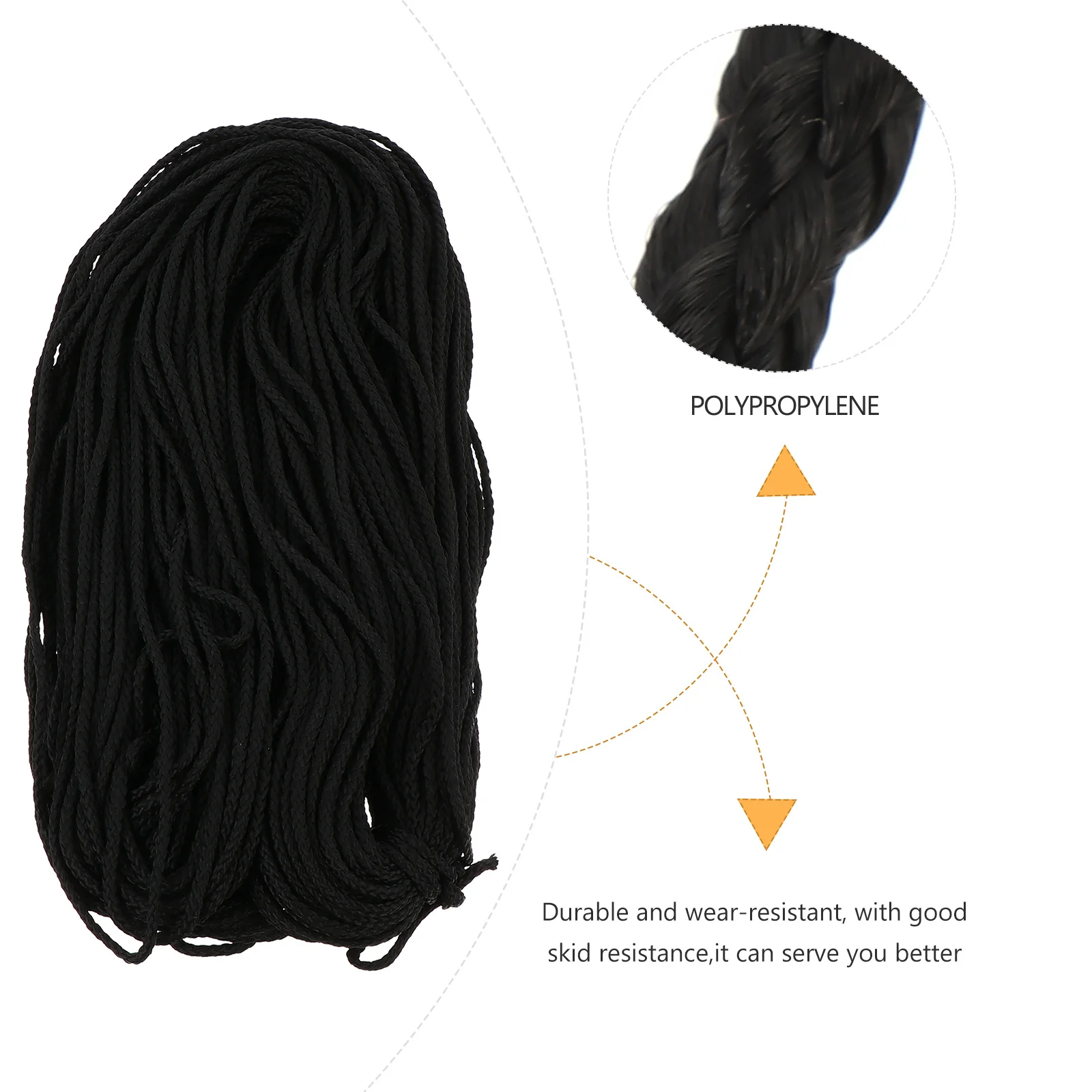 

1Pcs 100m Windproof Rope Polypropylene Tent Fixed Rope Long Lasting Skid Resistant Camping Gear Multifunction Lanyard