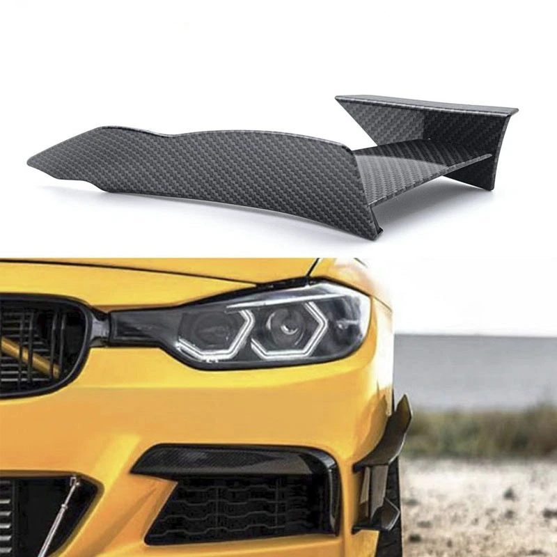For BMW Civic Toyota Honda Crash Strip Front Bumper Scratch Strip Carbon Fiber Auto Parts