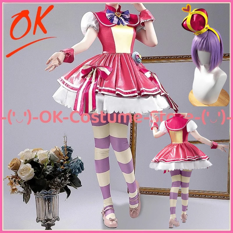 [Tamaño personalizado] maravilloso PreCure Angel Inukai Komugi, disfraz de Cosplay, traje de personaje de Anime, traje de uniforme de fiesta de Carnaval
