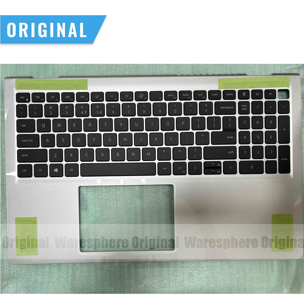 

New Original Palmrest For Dell Inspiron 15 3510 3511 3515 Top Cover with Backlit Keyboard Silver 0HM1XV