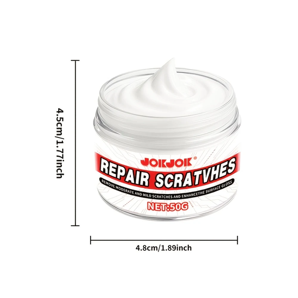

JOKJOK All-in-One Car Paint Scratch Remover Wax - Instantly Remove /Deep Scratches, Auto Polish & Coating, Easy Application for,