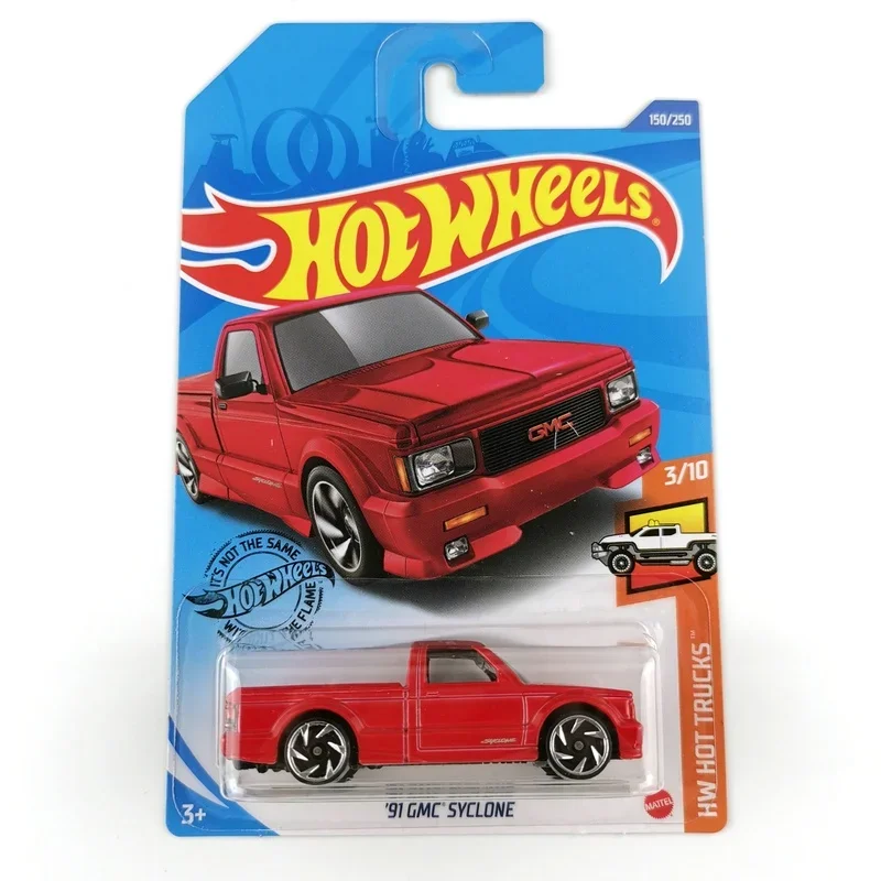 HOT WHEELS 1:64 91 GMC SYCLONE Collection odlewany ciśnieniowo model samochodu dekoracja prezent