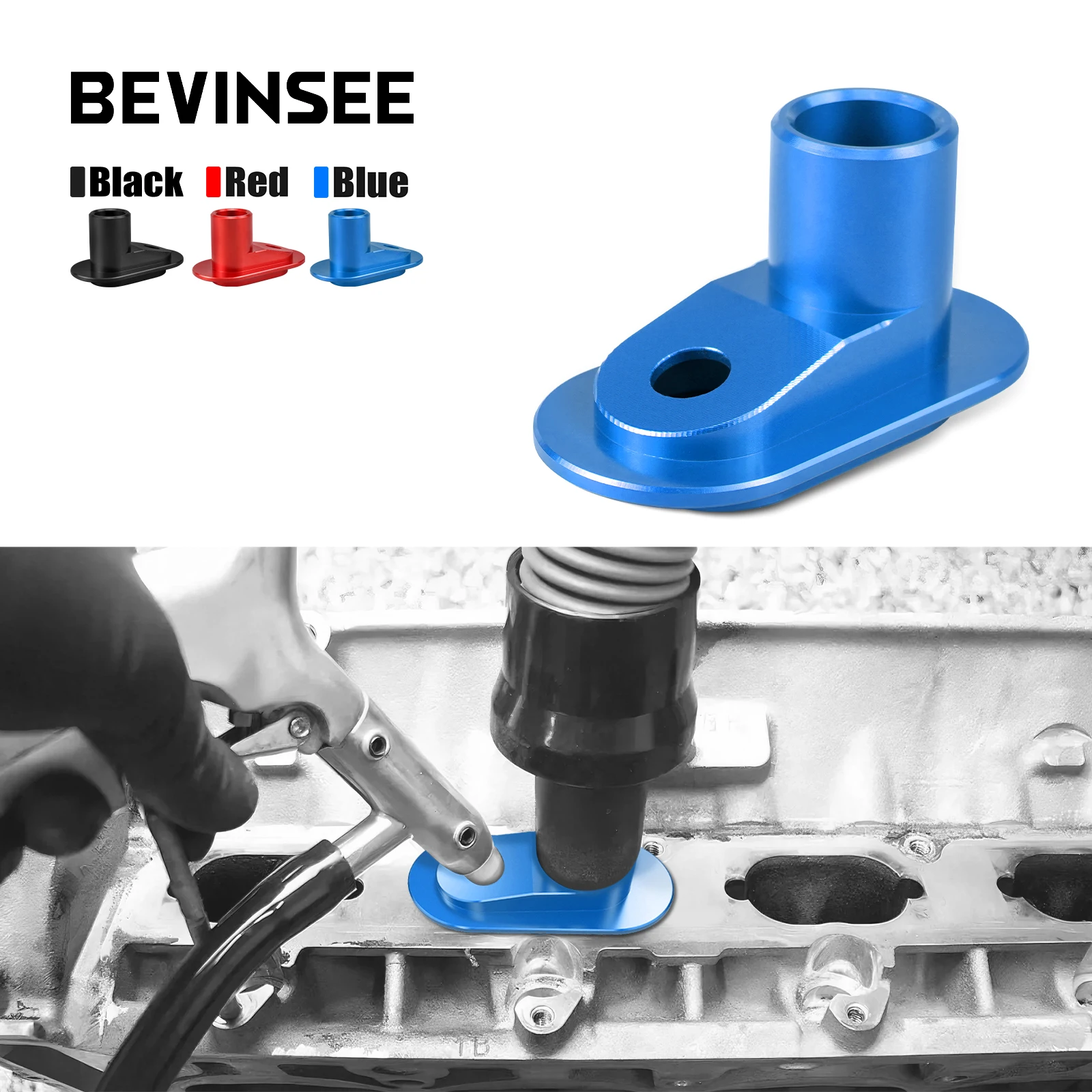 

BEVINSEE Car Carbon Cleaning Walnut Blaster Adapter for VW for Golf Mk5 GTI for BYD Engine code for Audi A6 C7 Q7 S4 B8 S5