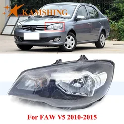 CAPQX Front Bumper Headlight For FAW V5 2010 2011 2012 2013 2014 2015 Head Light Headlamp Head Lamp