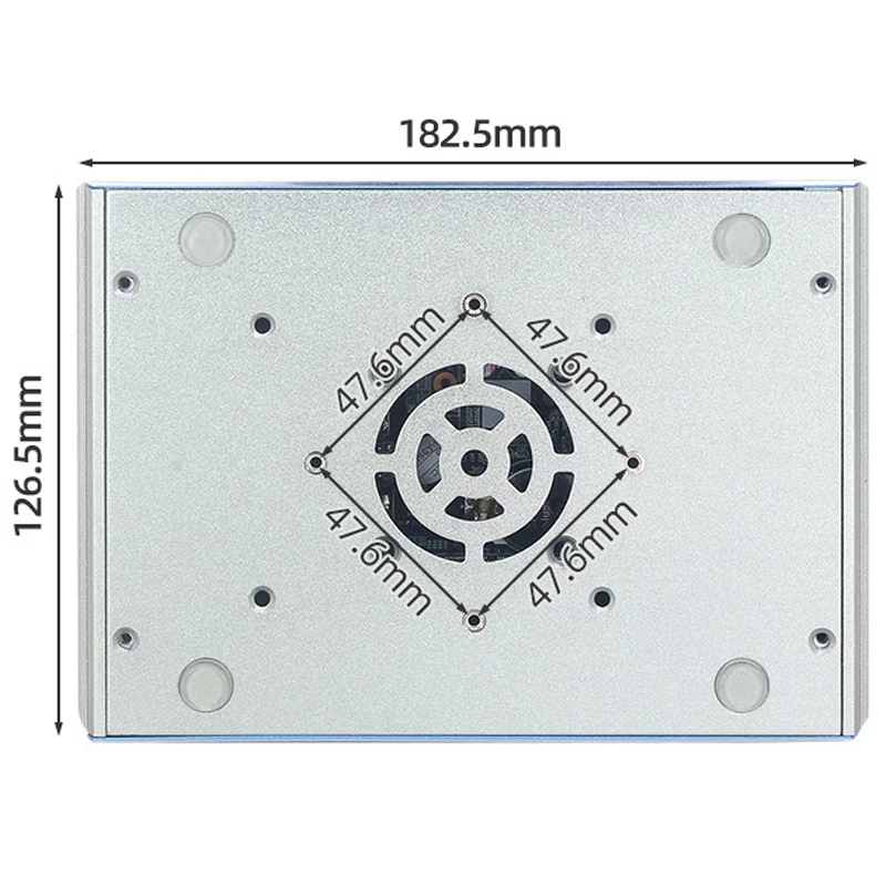 Core i7 5500U mini industrial control host fully enclosed dustproof dual network dual serial miniPC 128G/256G/512G