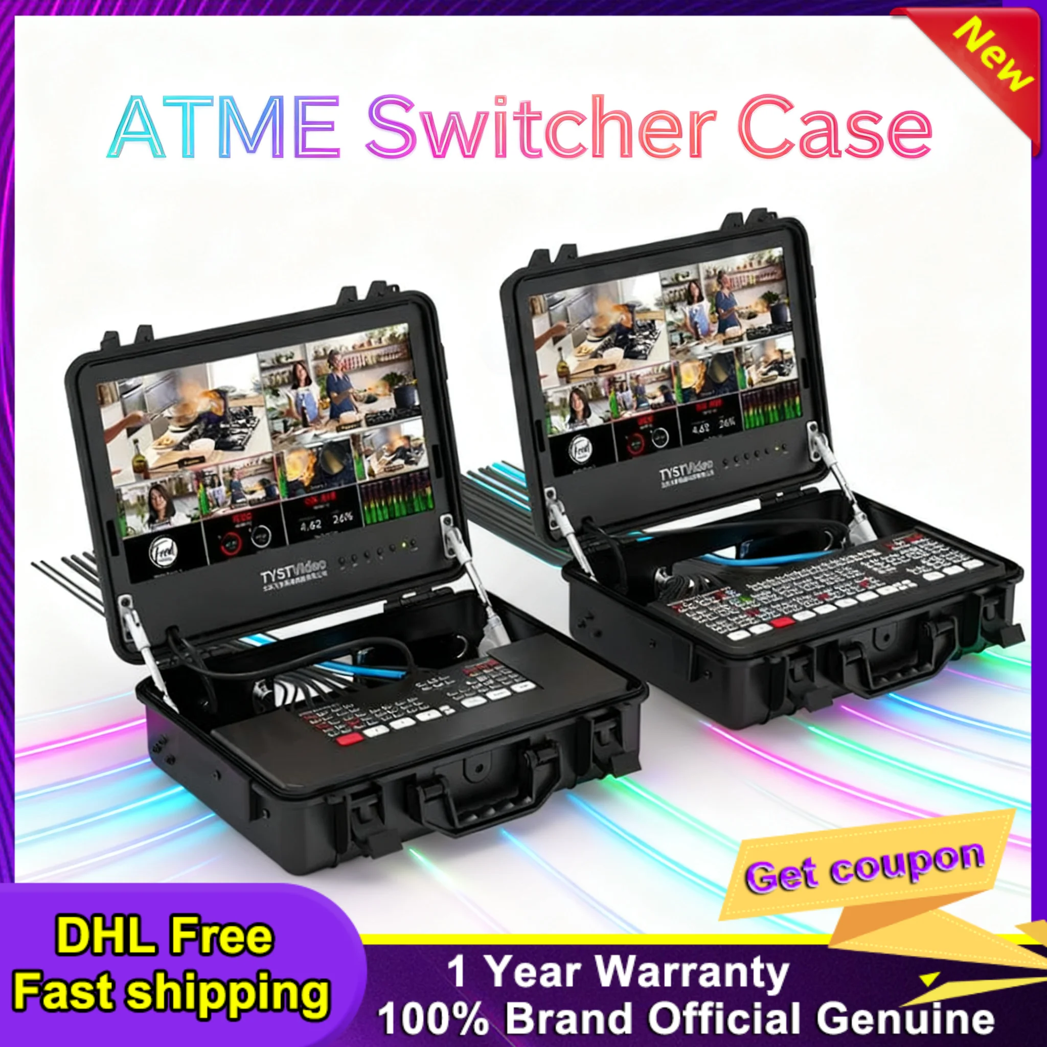 ATEM Mini Pro Switcher Case 15.6 for Blackmagic