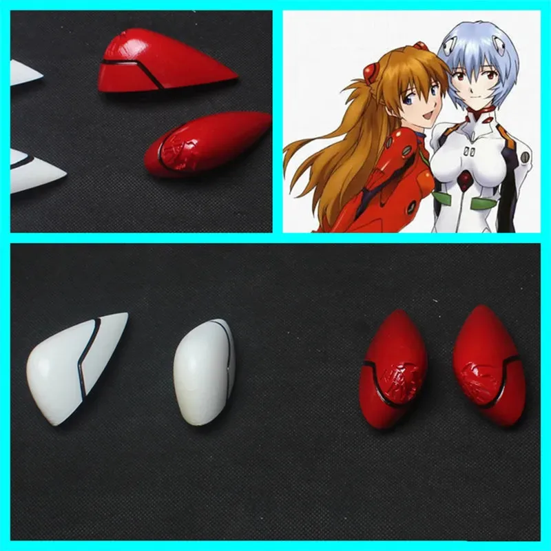 

ss23Anime Game EVA Hairpins Langley Soryu Shikinami Asuka Rangure Headwear Hair Clips Cosplay DIY Harajuku Costume Headwea