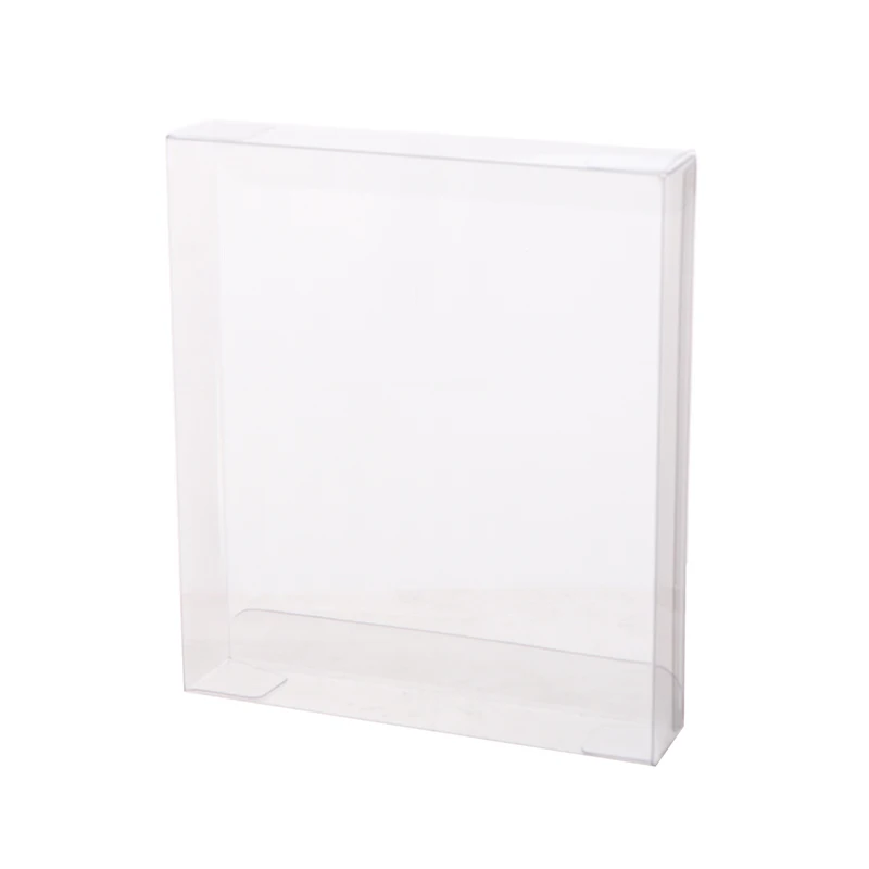 Transparent PET Protective Cover For DC SS 3CD 4CD Game Card Plastic Storage Display Box Collection Case